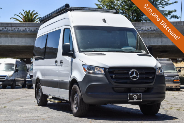 For sale — 2021 Sprinter Crew Van, exterior